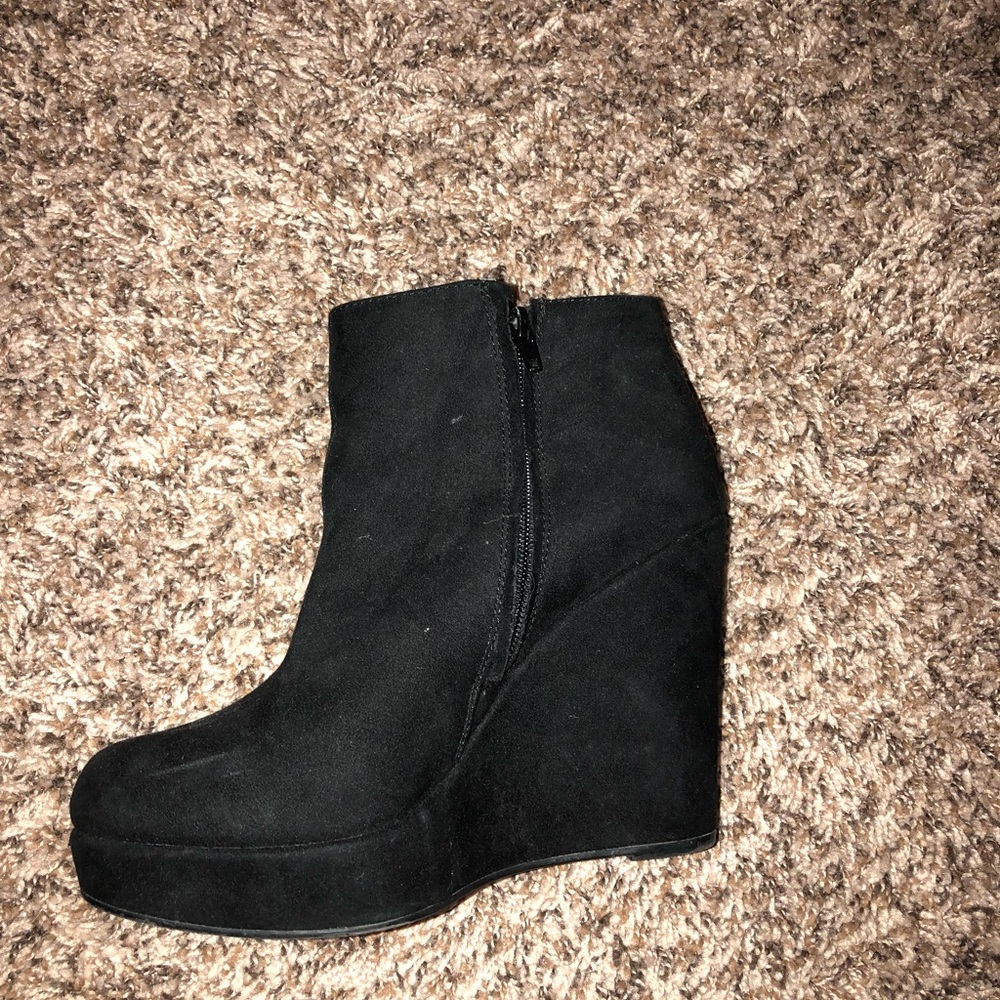 Black booties